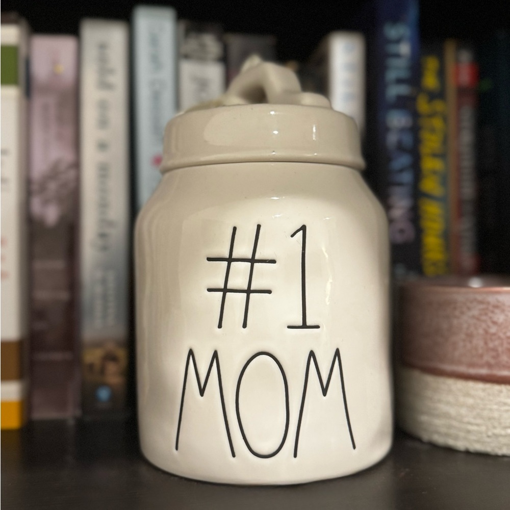 Rae Dunn #1 MOM Canister